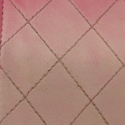 Chanel Wallet on Chain Quilted Ombre Lambskin, Pink, Leather, Crossbody Bag