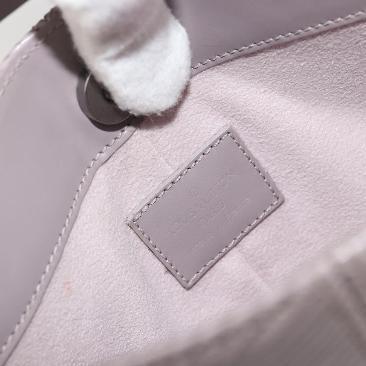 Louis Vuitton Demi Lune Pochette Epi Leather, Purple, Leather, Clutch