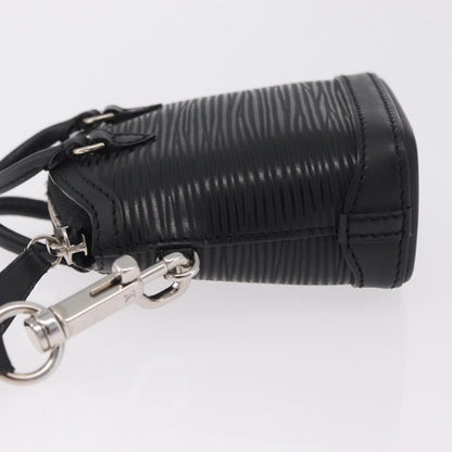 Louis Vuitton Lockit Epi Leather, Black, Leather, Handbag
