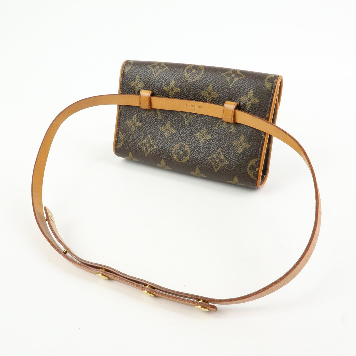 Louis Vuitton Florentine Waist Monogram Canvas, Brown, Canvas, Handbag