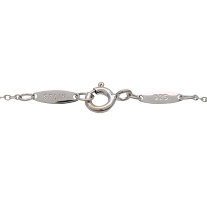 Tiffany & Co. Elsa Peretti Diamonds By The Yard Pendant Sterling Silver with Diamond, Silver, Sterling Silver, Necklace