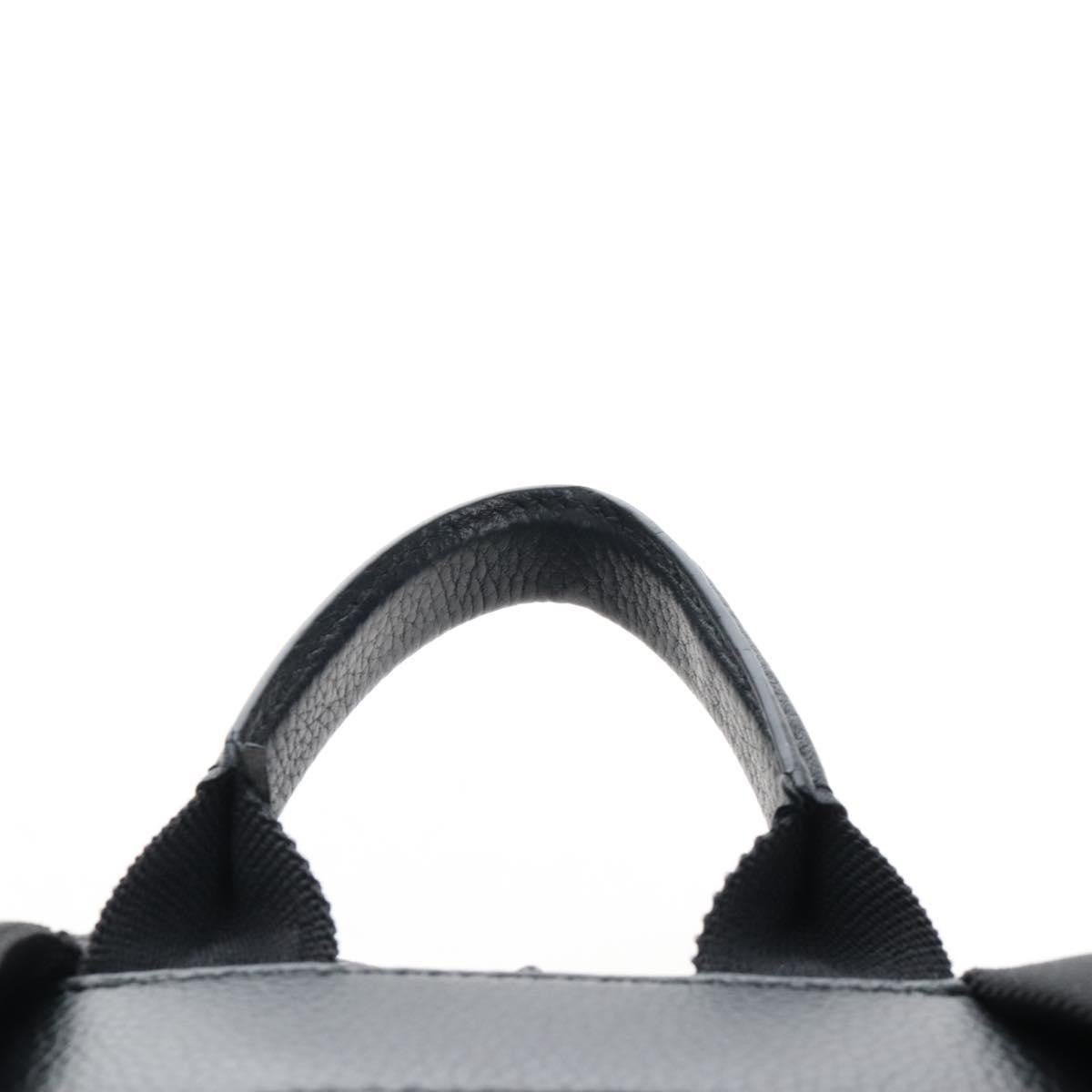 Christian Dior Motion Oblique Canvas with Leather, Black, Canvas, Backpack