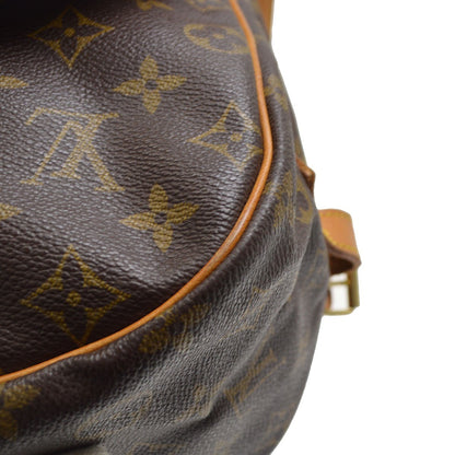 Louis Vuitton Saumur Monogram Canvas, Brown, Canvas, Shoulder Bag