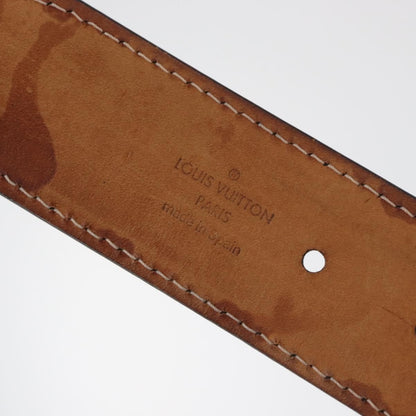 Louis Vuitton Perforated Leather Belt Perforated LV Monogram Leather, Black, Leather, Belt