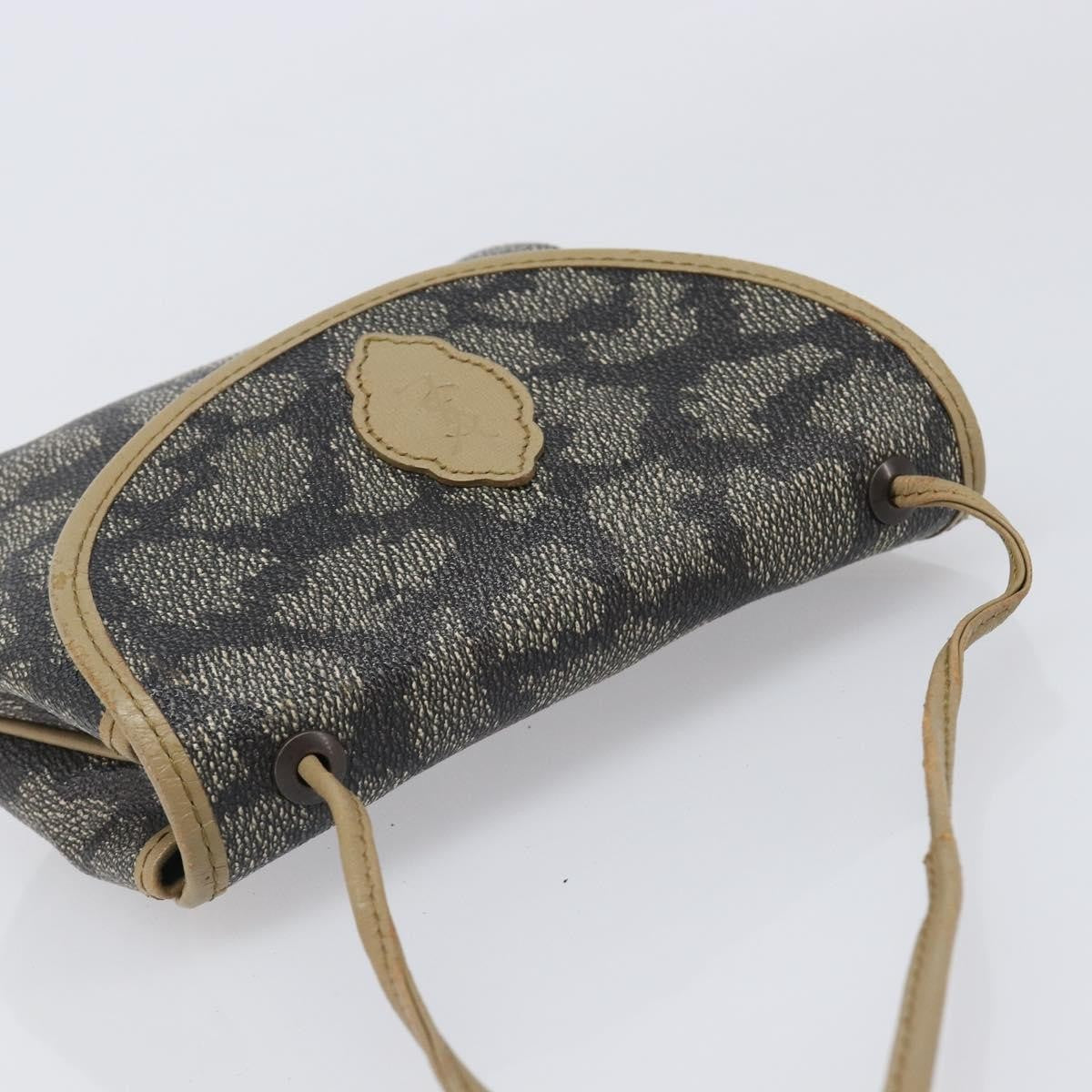 Saint Laurent Vintage Shoulder bag Canvas, Gray, Canvas, Shoulder Bag