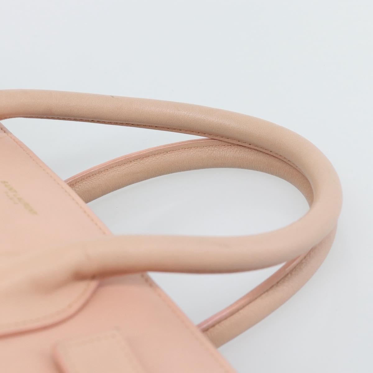 Saint Laurent Sac de Jour Leather, Pink, Leather, Handbag