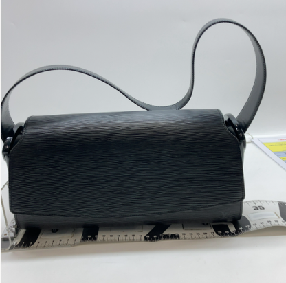 Louis Vuitton Nocturne Handbag Epi Leather, Black, Leather, Handbag