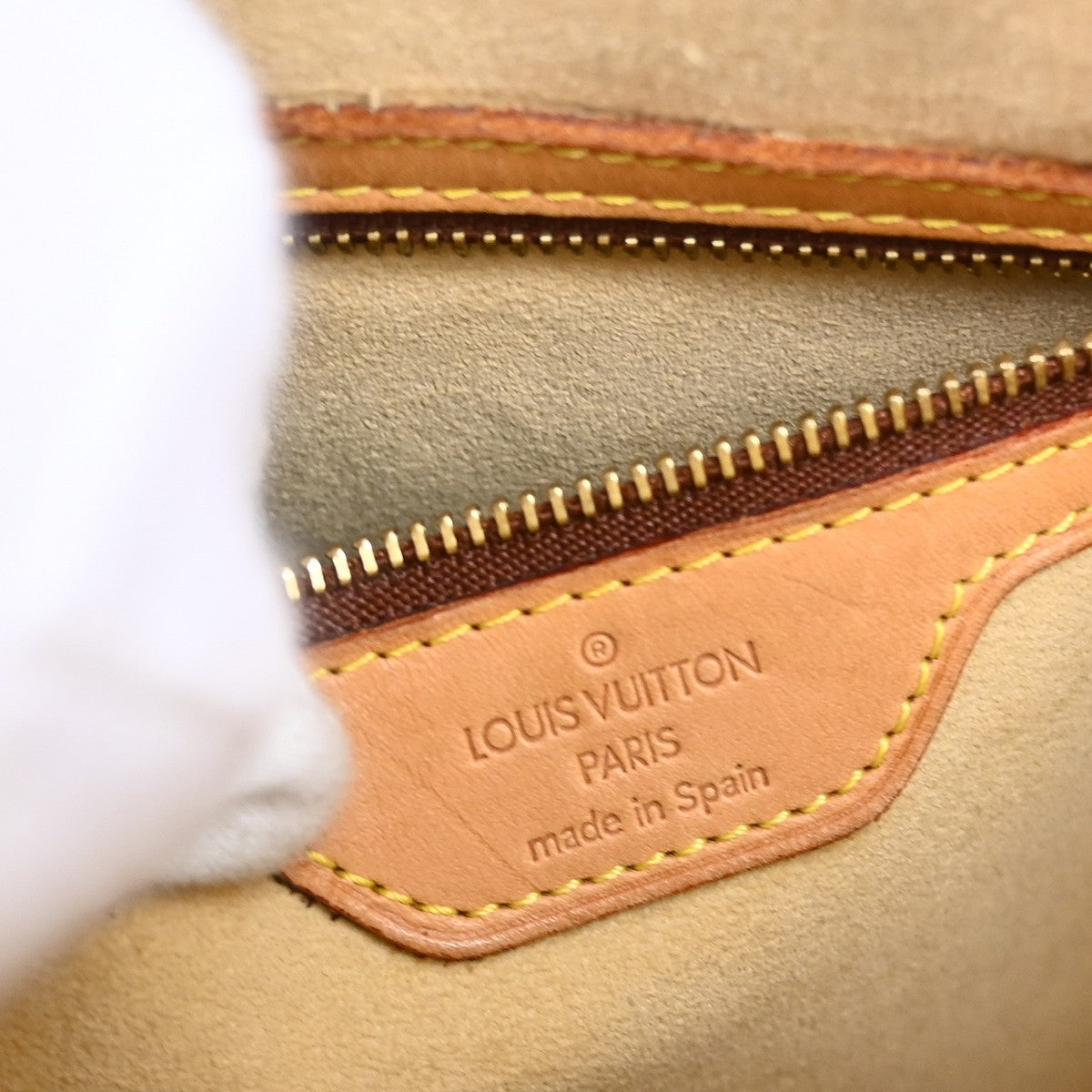 Louis Vuitton Looping Monogram Canvas, Brown, Canvas, Handbag