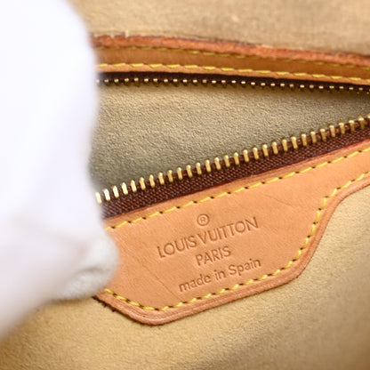 Louis Vuitton Looping Monogram Canvas, Brown, Canvas, Handbag