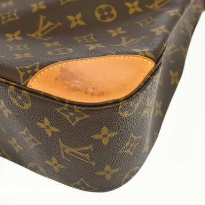 Louis Vuitton Boulogne Monogram, Brown, Canvas, Shoulder Bag