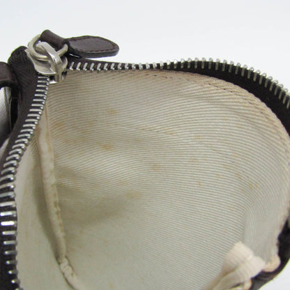Bvlgari Logomania Canvas with Leather, Brown, Denim, Shoulder Bag