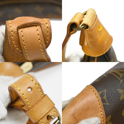 Louis Vuitton Boulogne Monogram Canvas, Brown, Canvas, Handbag