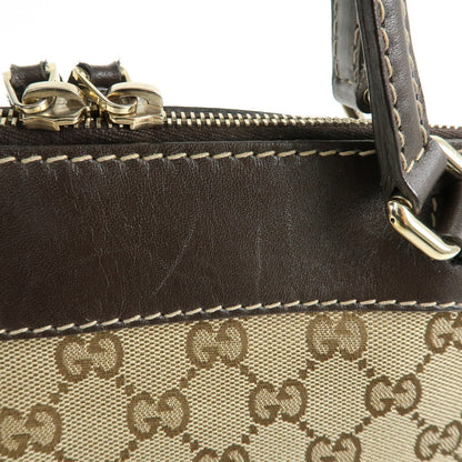 Gucci Mayfair Convertible GG Canvas, Beige, Canvas, Tote Bag