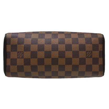 Louis Vuitton Brera Damier, Brown, Canvas, Handbag