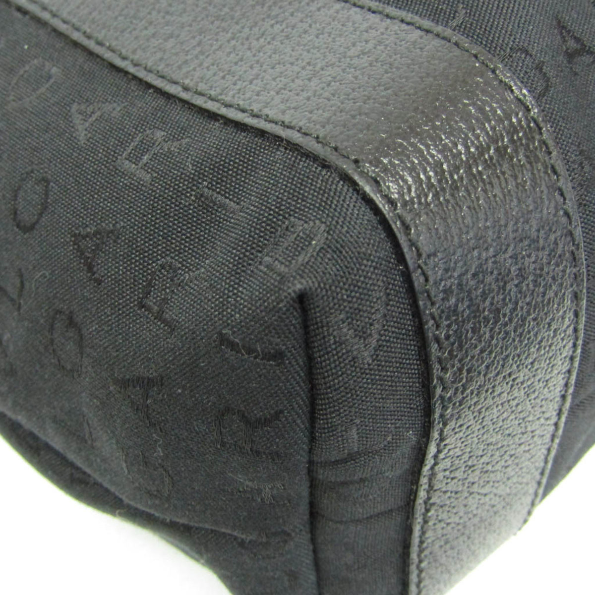 Bvlgari Logomania Canvas, Black, Canvas, Tote Bag