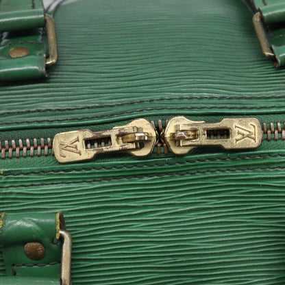 Louis Vuitton Keepall Epi Leather, Green, Leather, Travel Bag