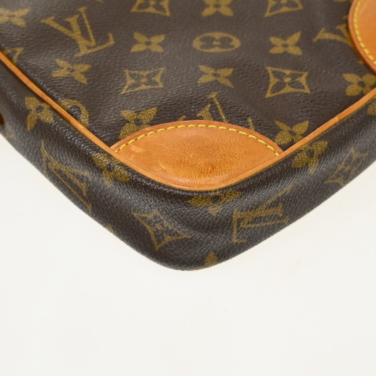 Louis Vuitton Danube Monogram Canvas, Brown, Canvas, Handbag