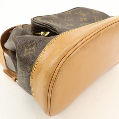 Louis Vuitton Vintage Montsouris Monogram Canvas, Brown, Canvas, Backpack