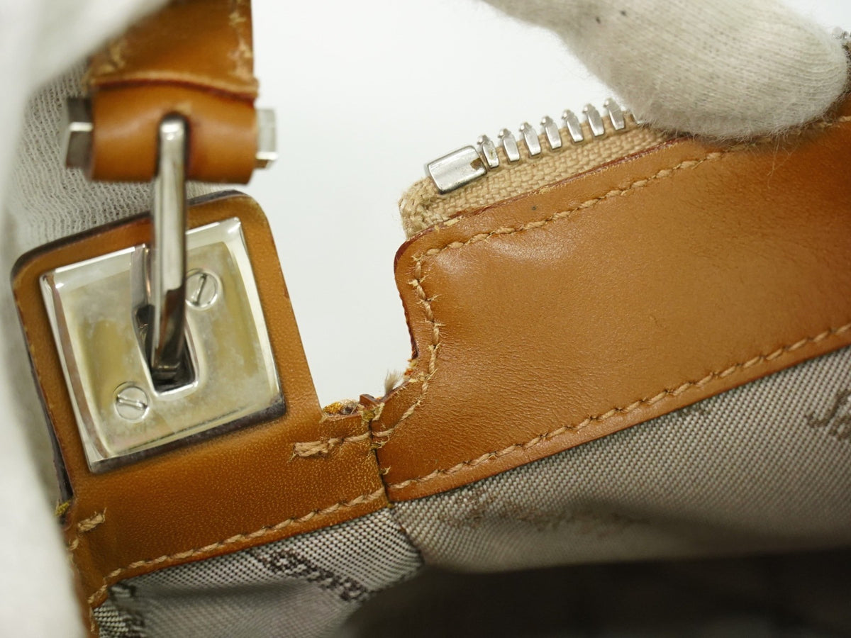 Salvatore Ferragamo Vintage Canvas, Multicolour, Canvas, Shoulder Bag