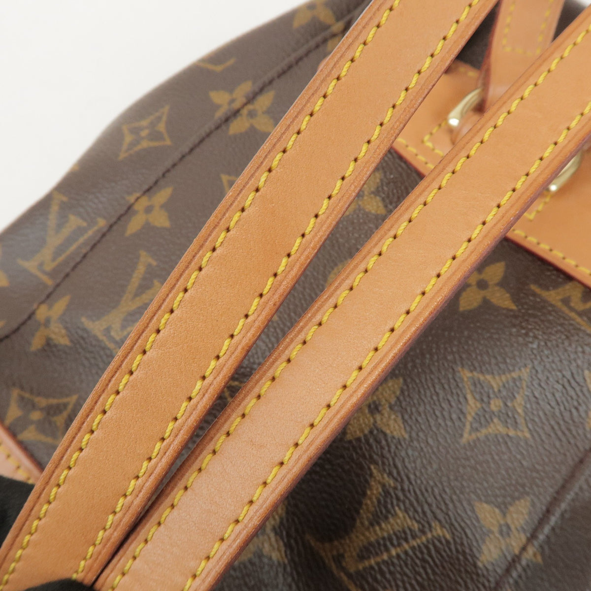 Louis Vuitton Vintage Montsouris Monogram Canvas, Brown, Canvas, Backpack