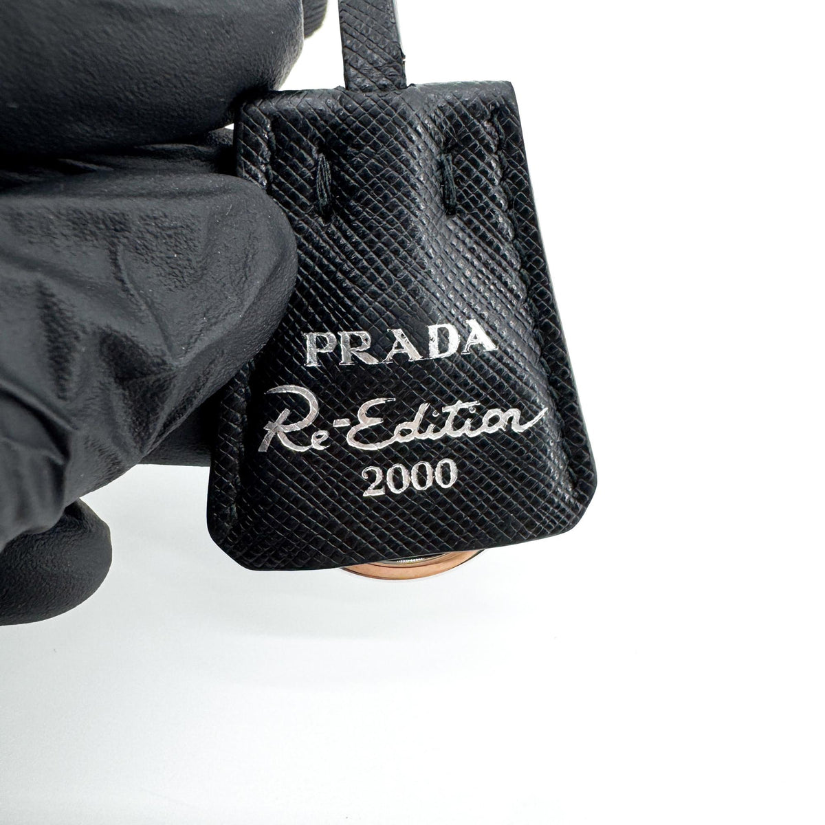 Prada Re-Edition Velvet, Black, Nylon, Shoulder Bag