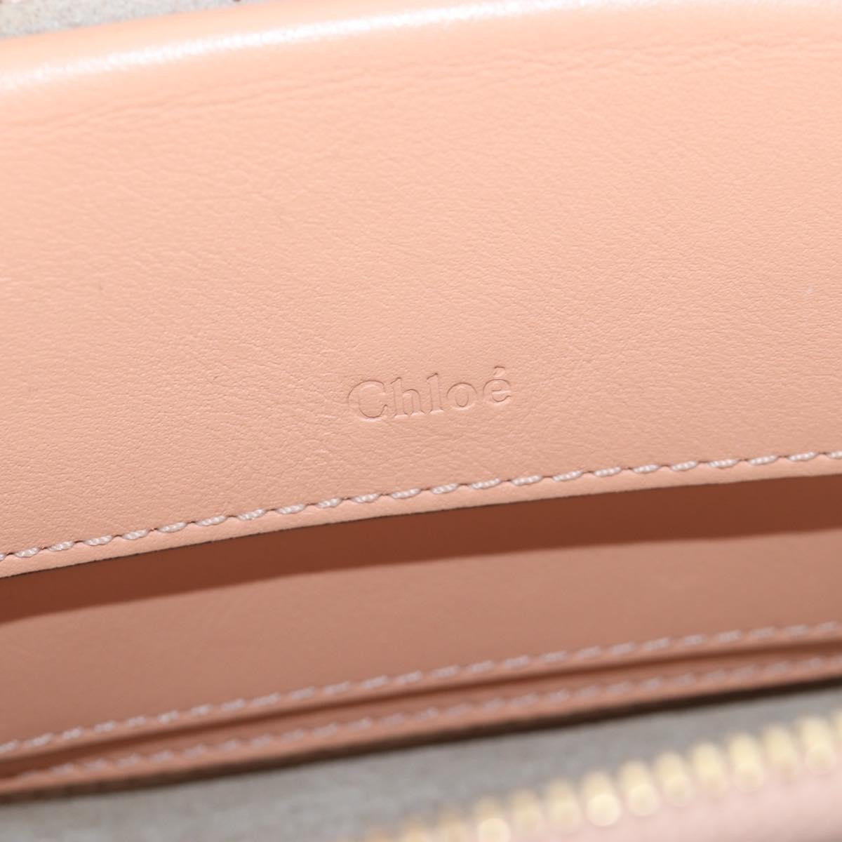 Chloe C Vanity Leather, Pink, Leather, Handbag