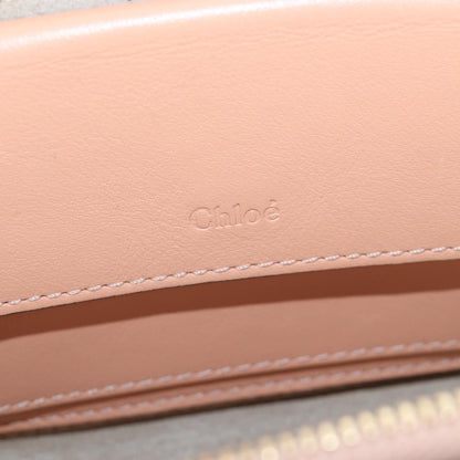 Chloe C Vanity Leather, Pink, Leather, Handbag