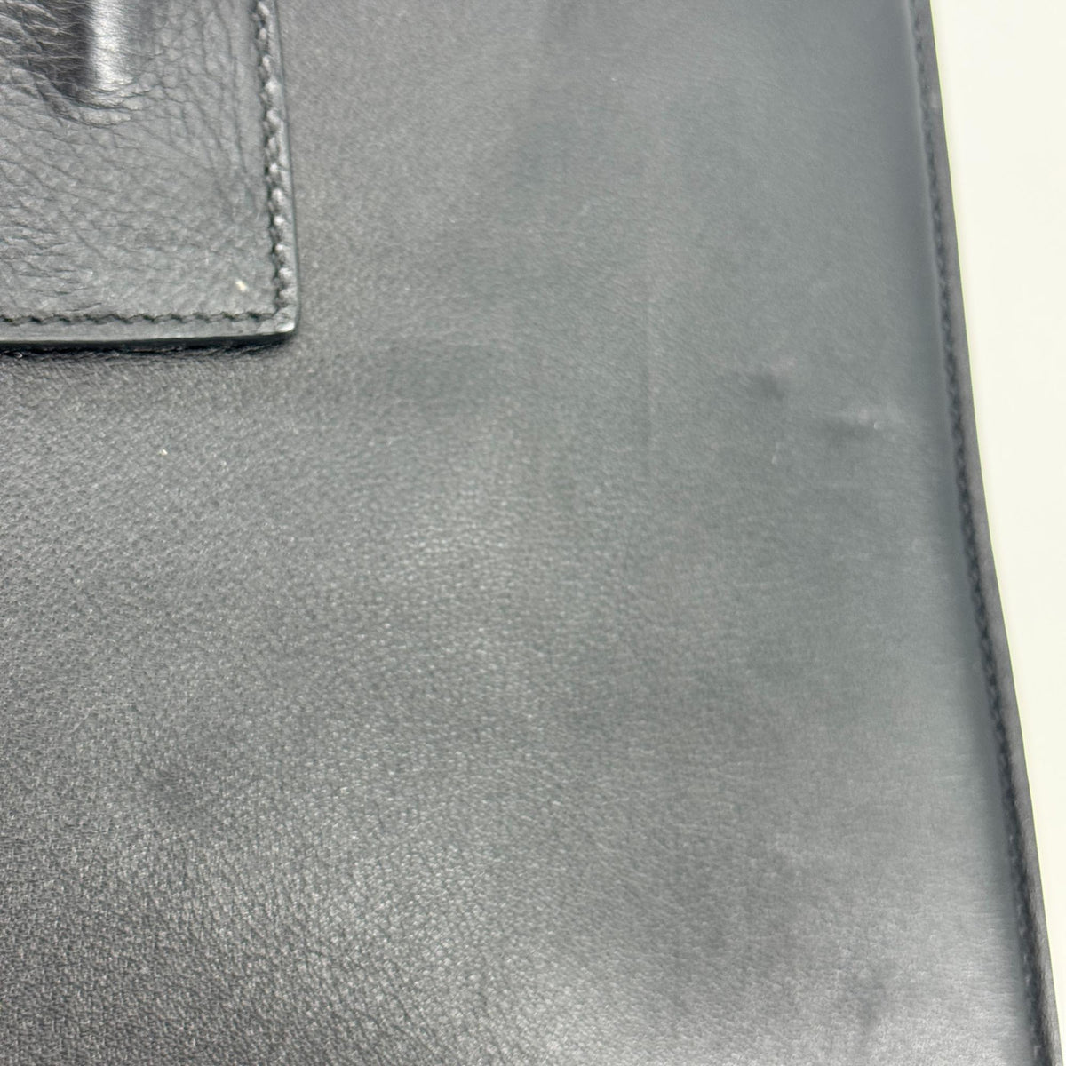 Saint Laurent Sac de Jour Leather, Navy, Leather, Handbag