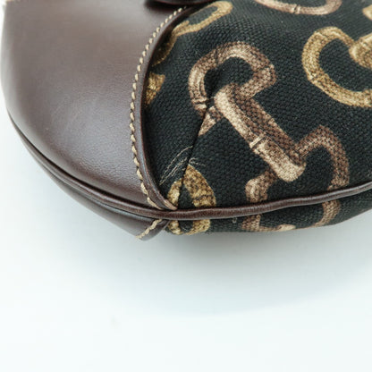 Gucci Horsebit GG Canvas and Leather, Brown, Canvas, Tote Bag