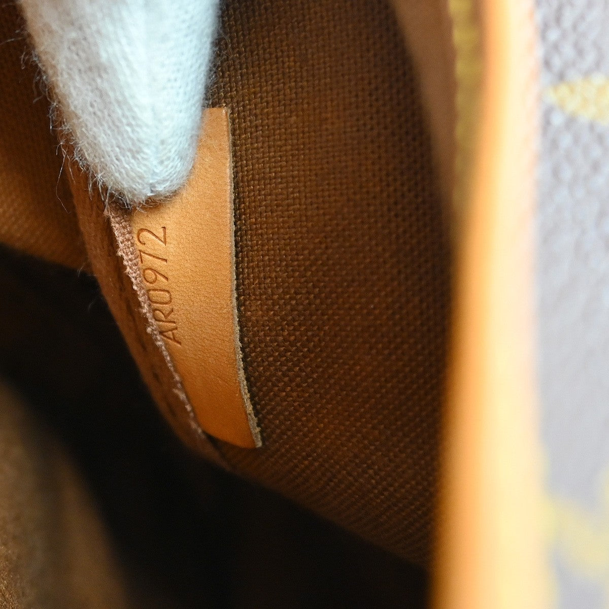 Louis Vuitton Saumur Monogram Canvas, Brown, Canvas, Shoulder Bag