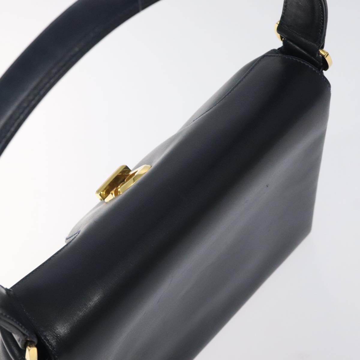 Gucci D-Ring leather, Navy, Leather, Handbag