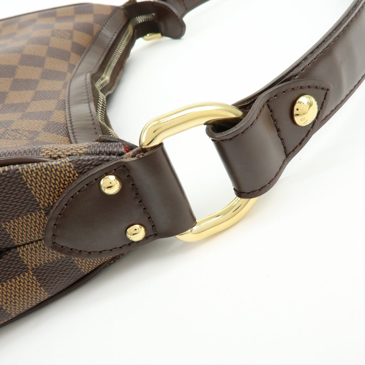 Louis Vuitton Highbury Damier, Brown, Canvas, Handbag