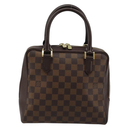 Louis Vuitton Triana Damier, Brown, Canvas, Handbag