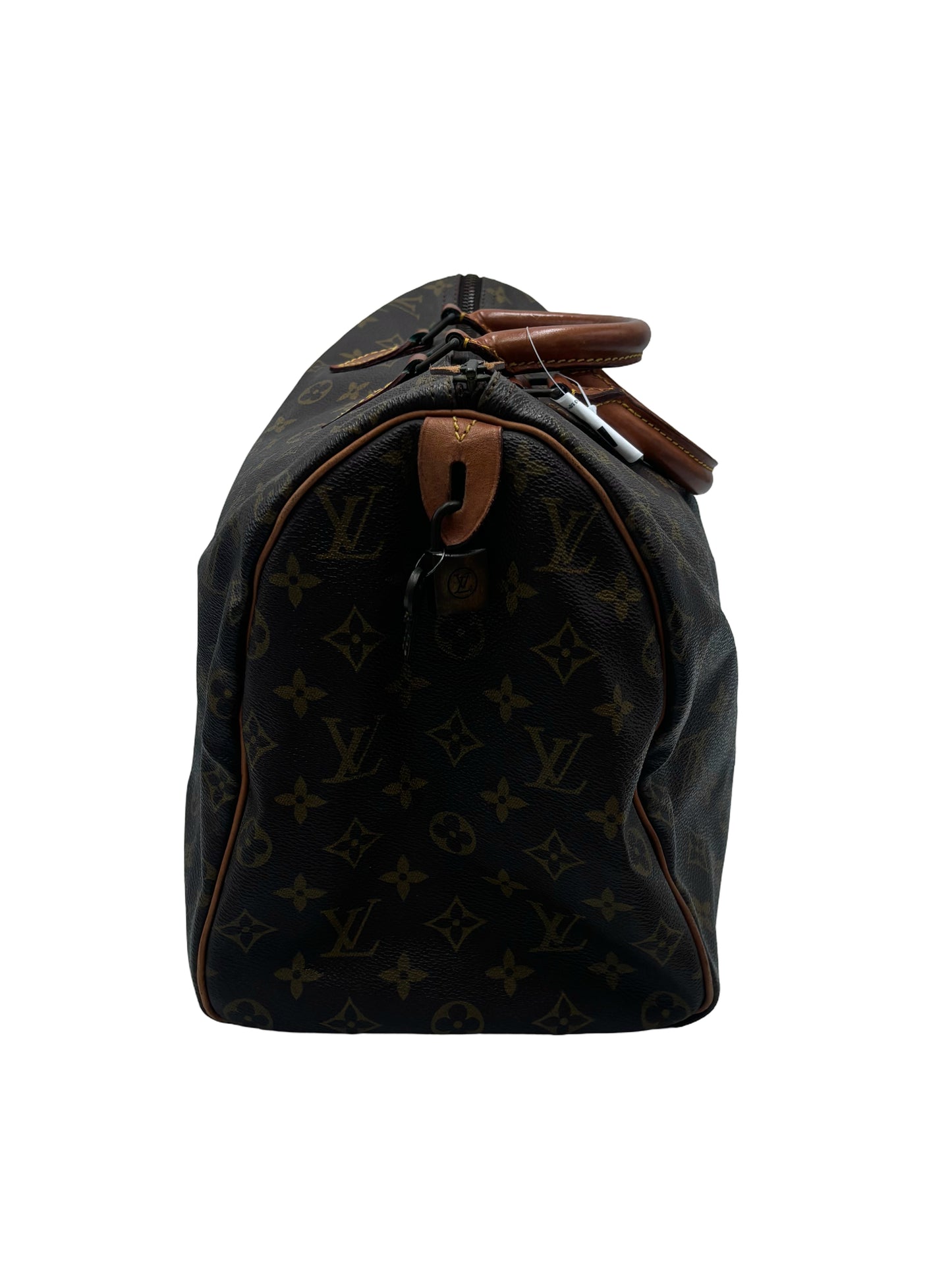 Louis Vuitton Speedy Monogram, Brown, Canvas, Handbag