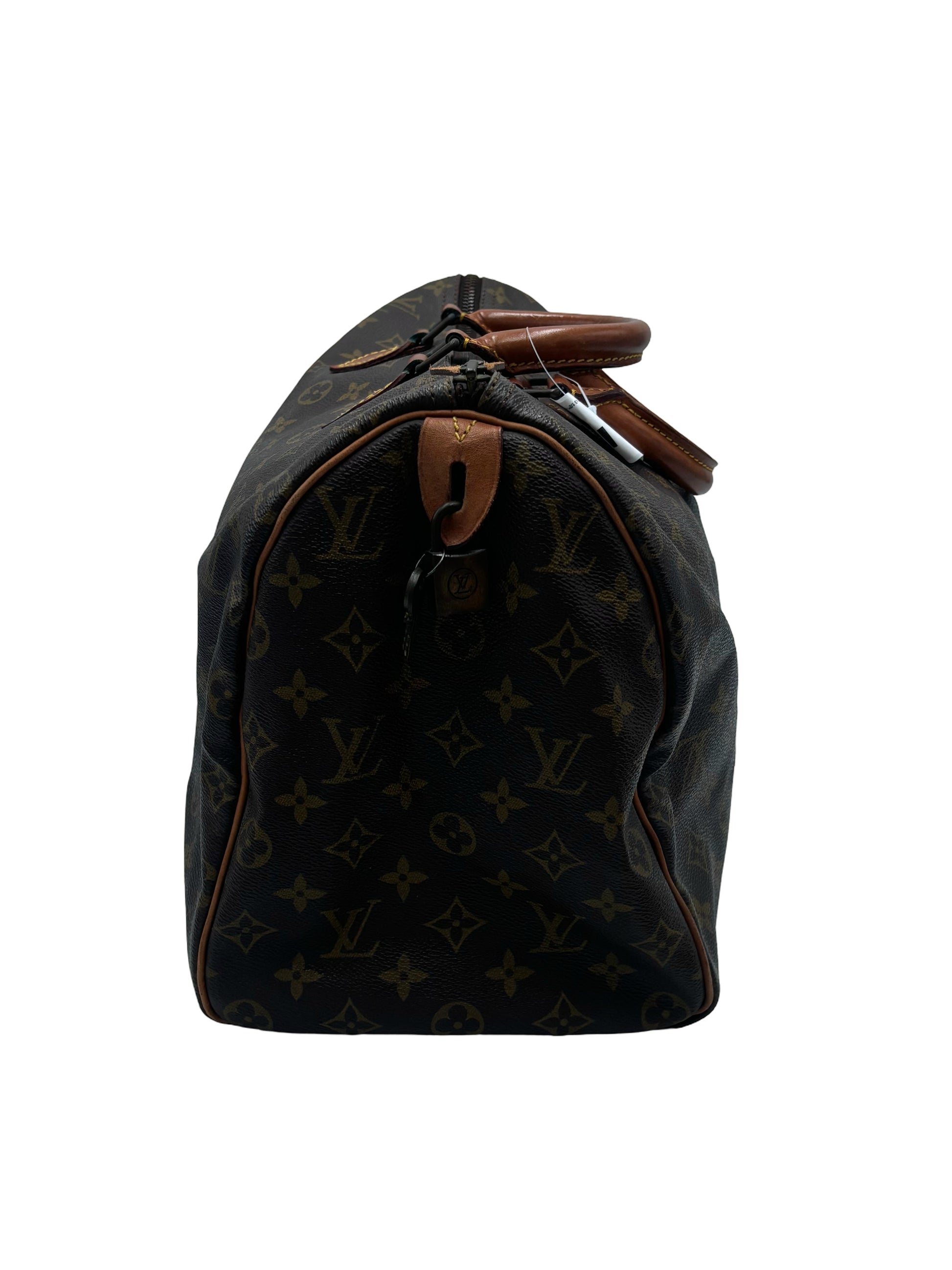 Louis Vuitton Speedy Monogram, Brown, Canvas, Handbag