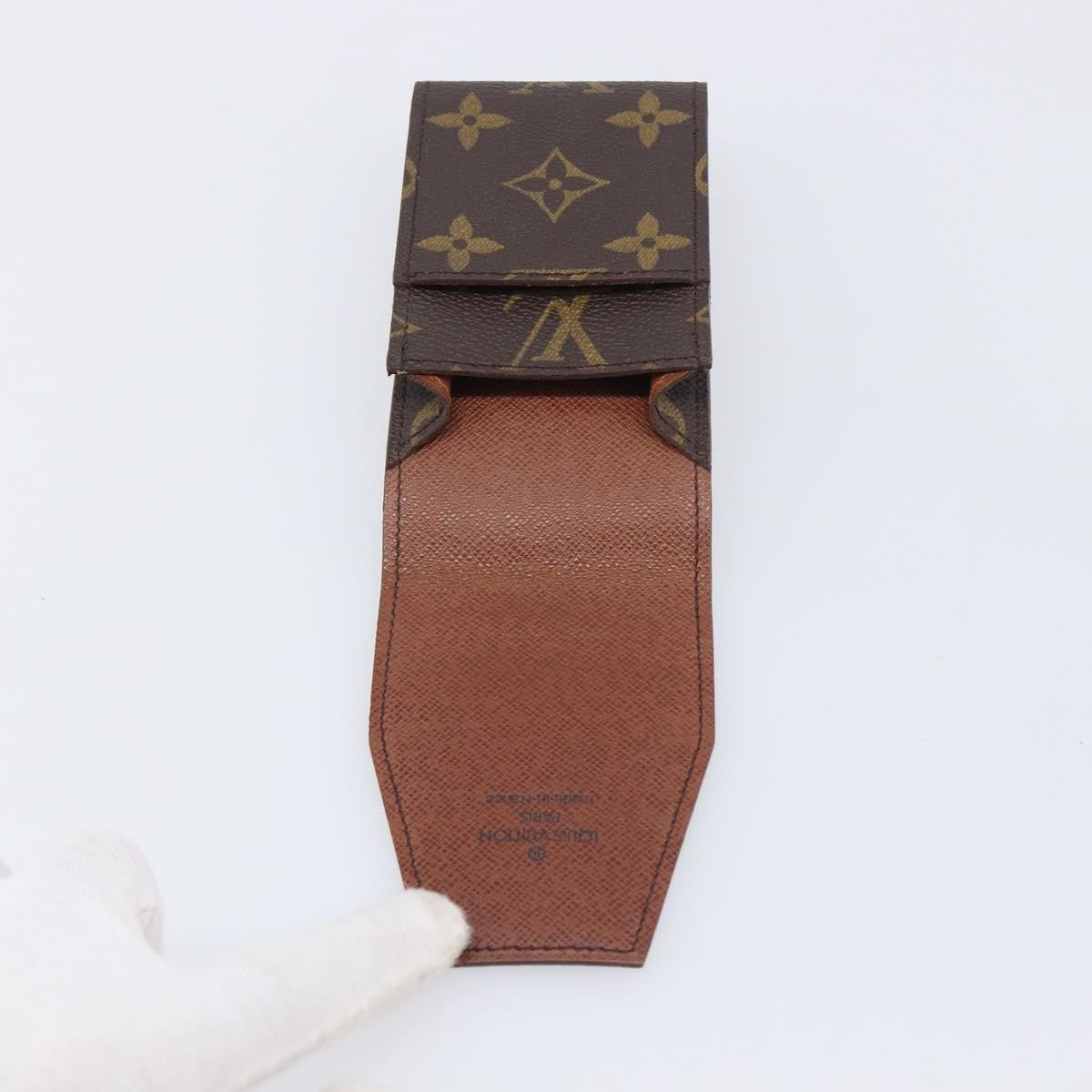 Louis Vuitton Cigarette Case Monogram Canvas, Brown, Canvas, Wallet