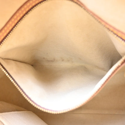 Louis Vuitton Looping Monogram Canvas, Brown, Canvas, Handbag
