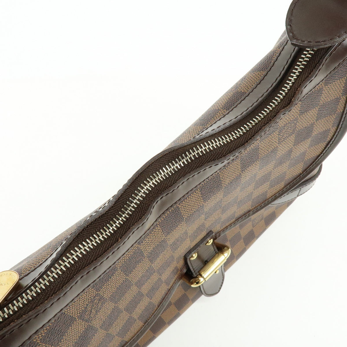 Louis Vuitton Highbury Damier, Brown, Canvas, Handbag