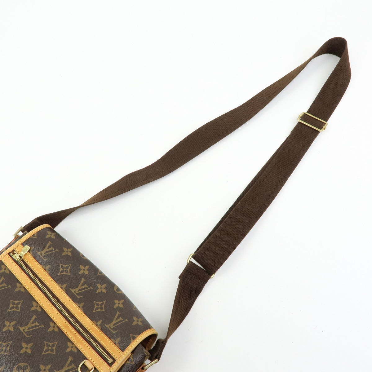 Louis Vuitton Bosphore Messenger Monogram Canvas, Brown, Canvas, Handbag