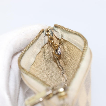 Louis Vuitton Pochette clés NM Damier Canvas, Beige, Canvas, Wallet