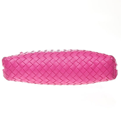 Bottega Veneta Nodini Intrecciato Nappa, Pink, Leather, Crossbody Bag