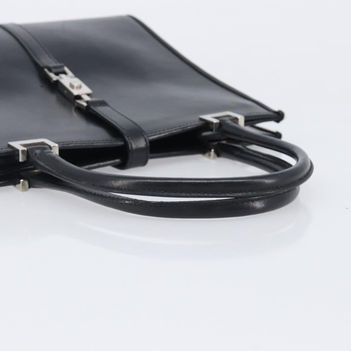 Gucci Jackie Leather, Black, Leather, Tote Bag