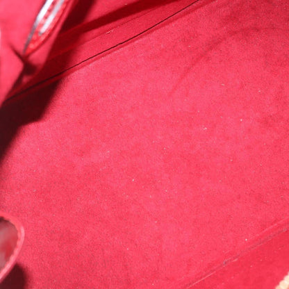 Louis Vuitton Alma Epi Leather, Red, Leather, Handbag