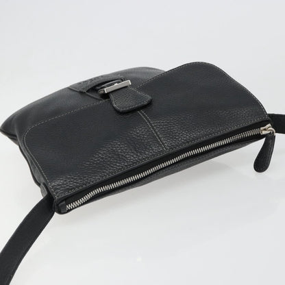 Loewe Vintage Leather, Black, Leather, Shoulder Bag
