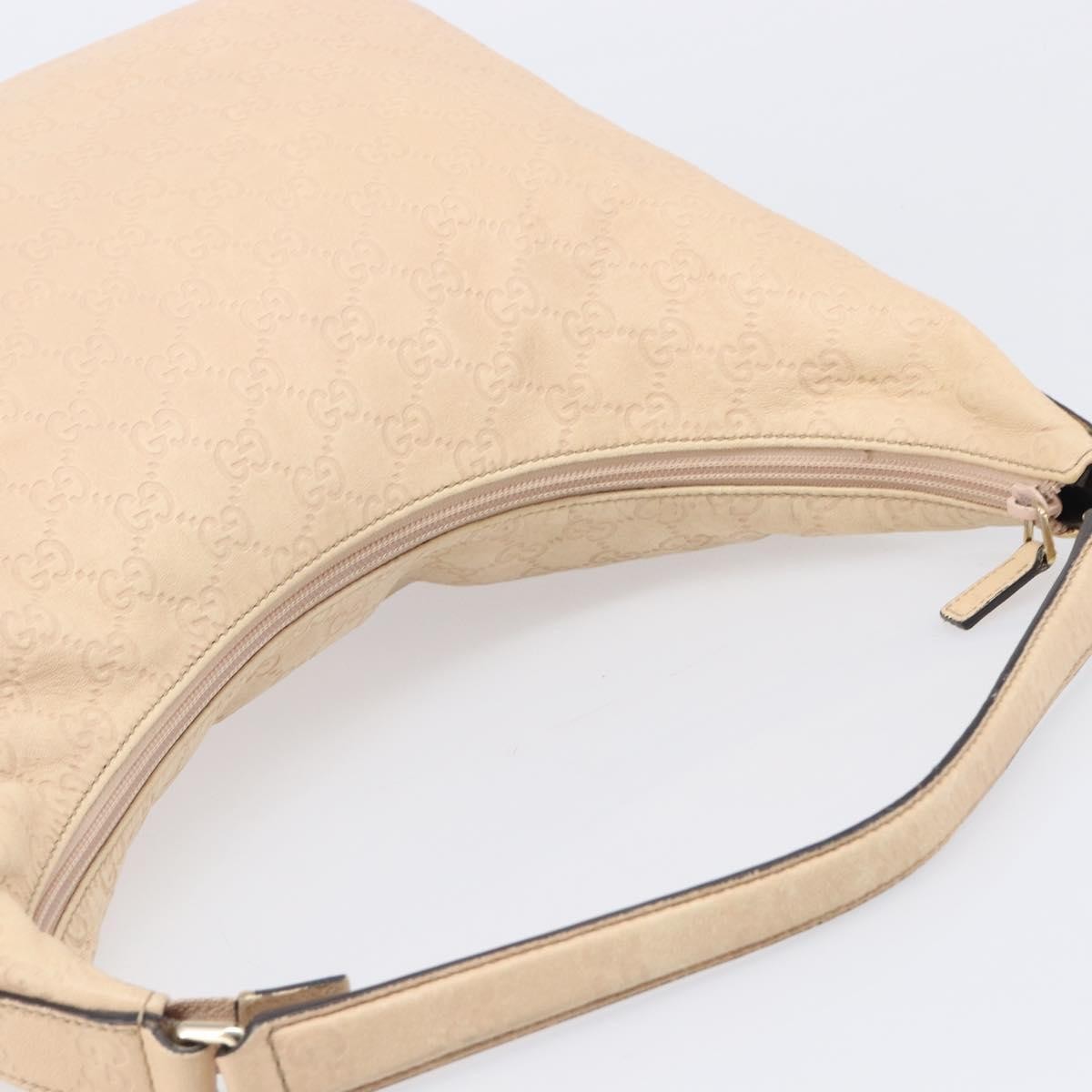 Gucci Miss GG Hobo Guccissima Leather, Pink, Canvas, Shoulder Bag
