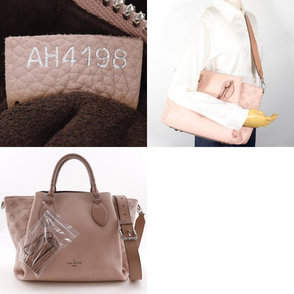 Louis Vuitton Haumea Mahina Leather, Pink, Leather, Handbag