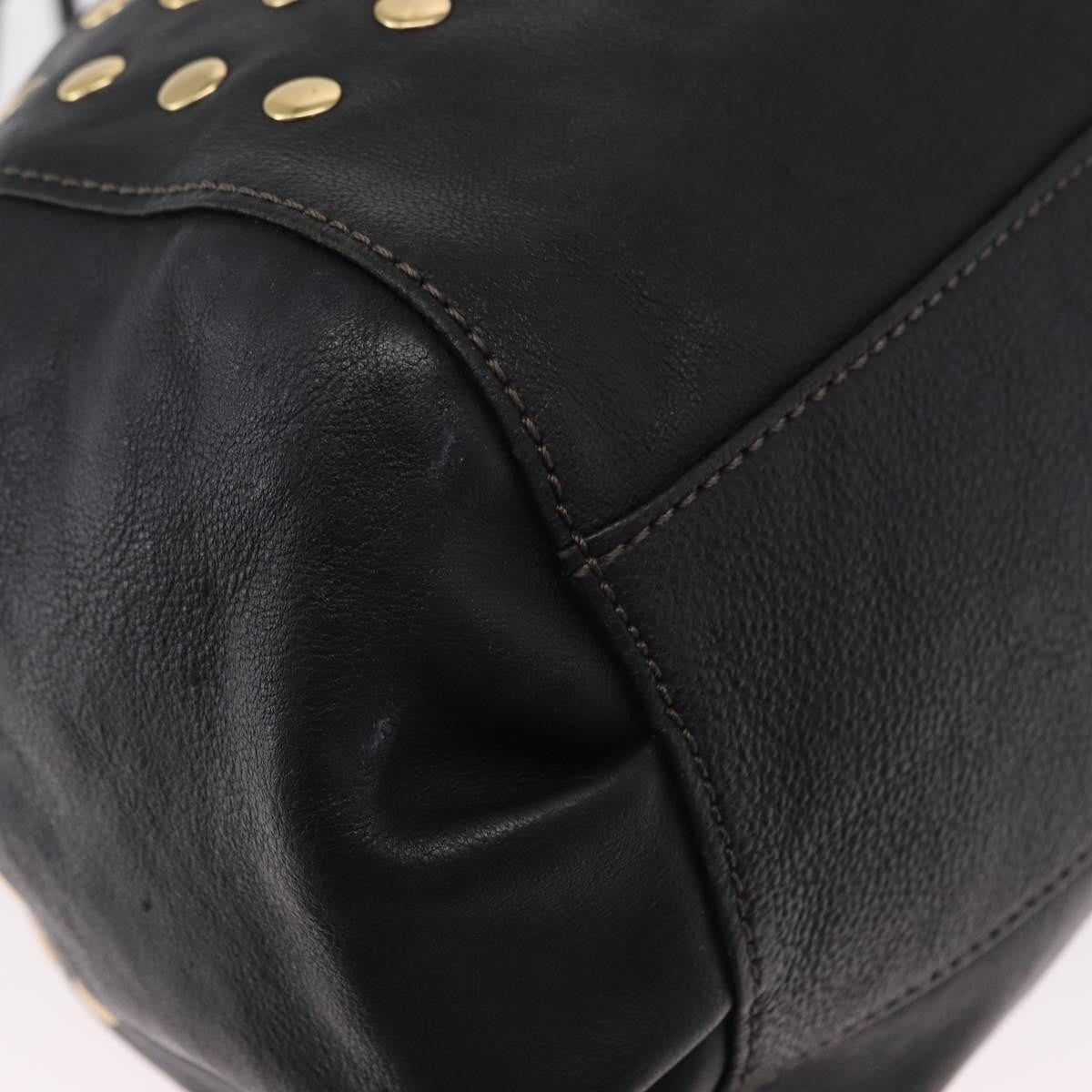 Burberry Blue Label Leather, Black, Leather, Shoulder Bag