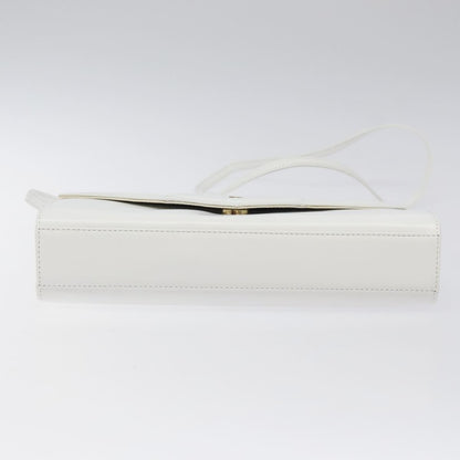 Givenchy Vintage 4G Leather, White, Leather, Shoulder Bag