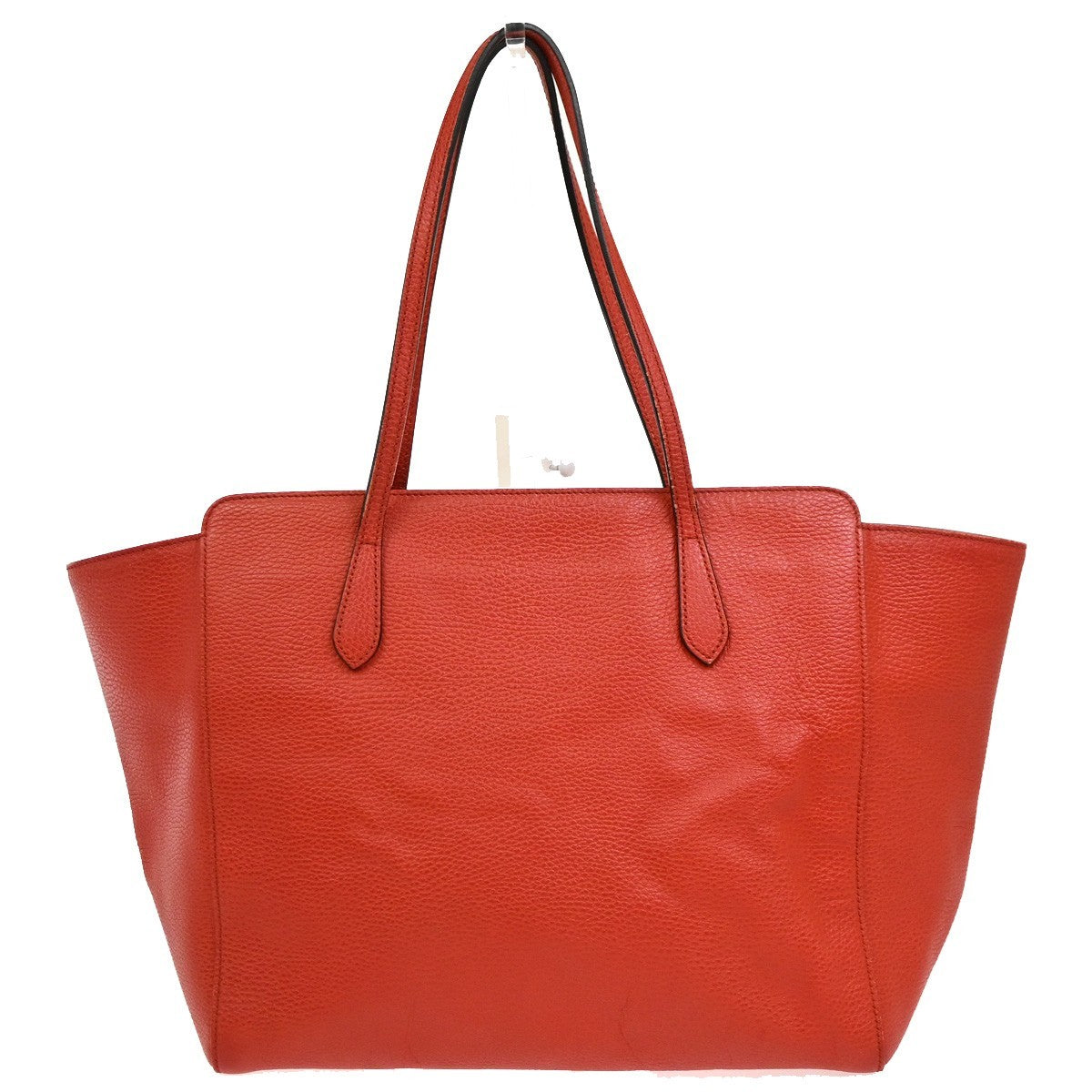 Gucci Swing Leather, Red, Leather, Tote Bag