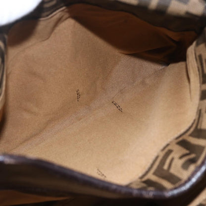 Fendi Chef Zucca Canvas, Brown, Canvas, Tote Bag